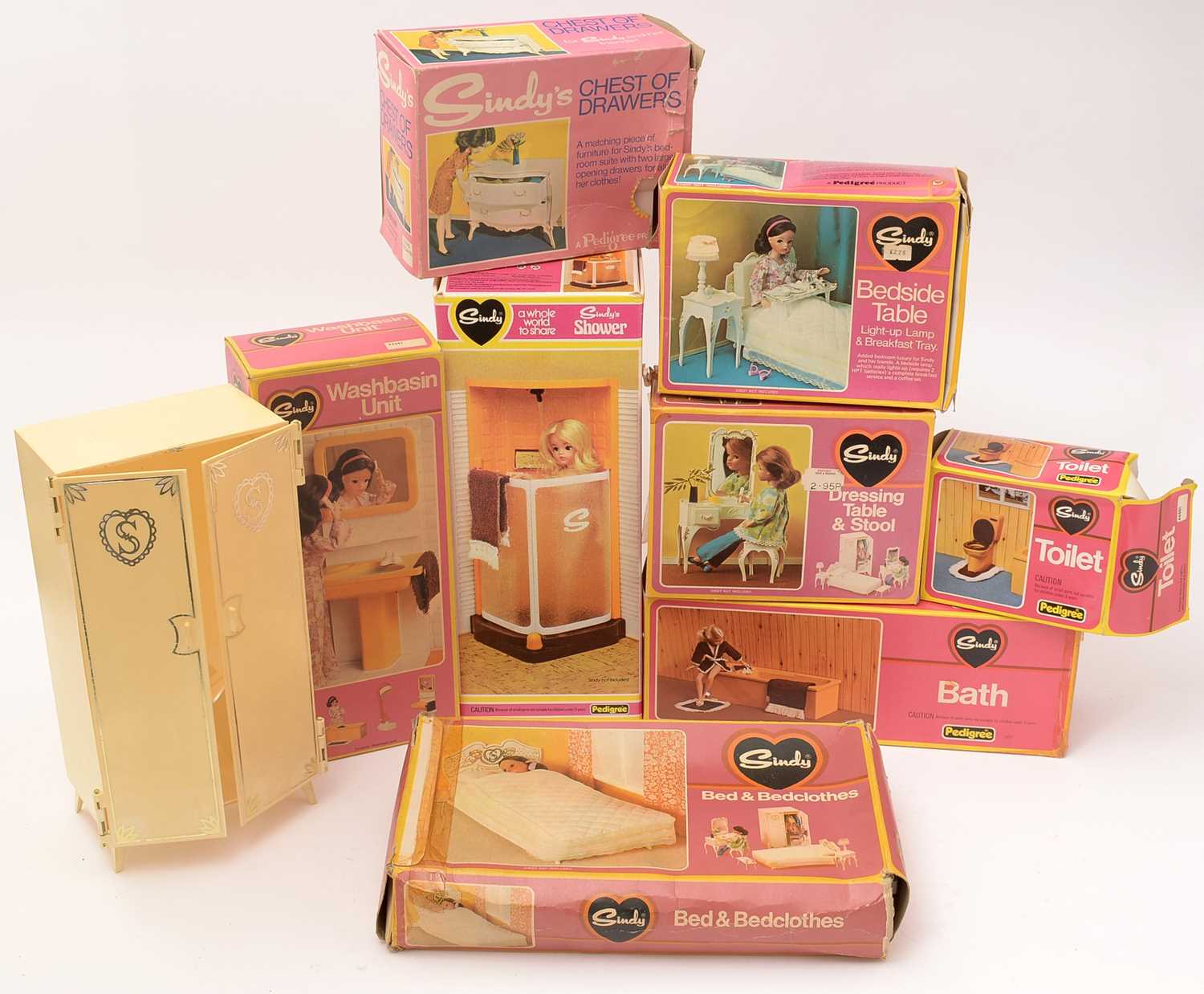 Pedigree Sindy lampe de chevet des années 1970 n° 44505 Pedigree Sindy lampe de chevet des années 1970 n° 44505