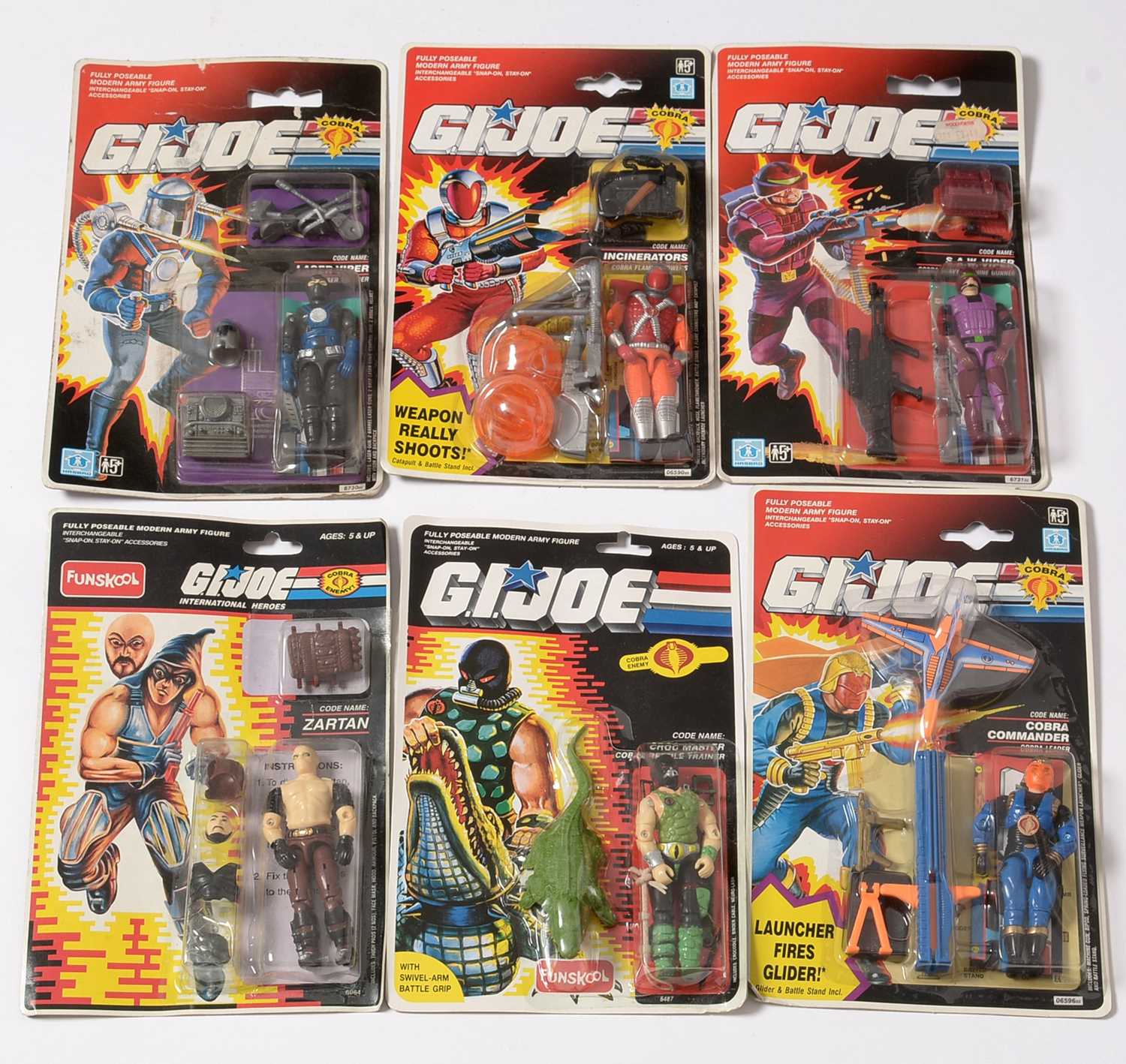 Lot 182 - Hasbro G.I. Joe figurines