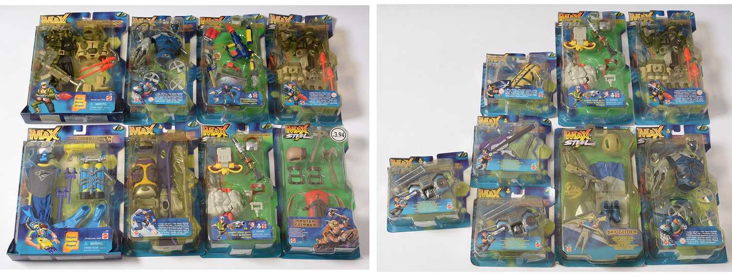 Lot 187 - Mattel Max Steel Accessory Kits.
