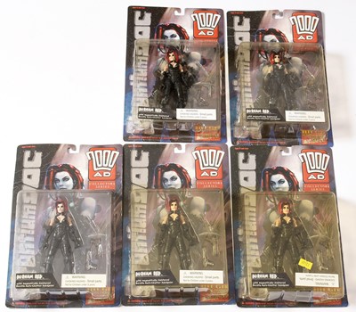 Lot 190 - Reaction Figures 2000AD figurines.
