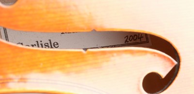 Lot 29 - James Rawes custom-made Violin