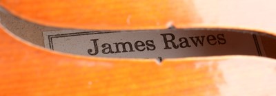 Lot 29 - James Rawes custom-made Violin