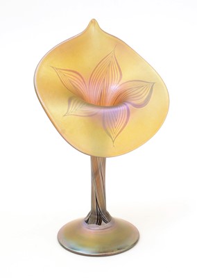 Lot 761 - Tiffany Jack-in the-Pulpit vase