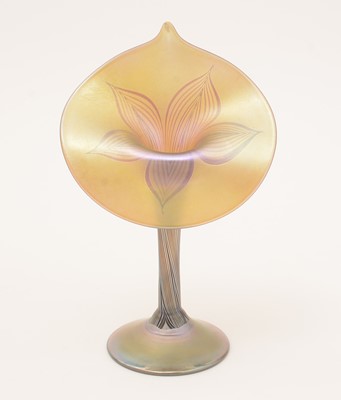 Lot 761 - Tiffany Jack-in the-Pulpit vase