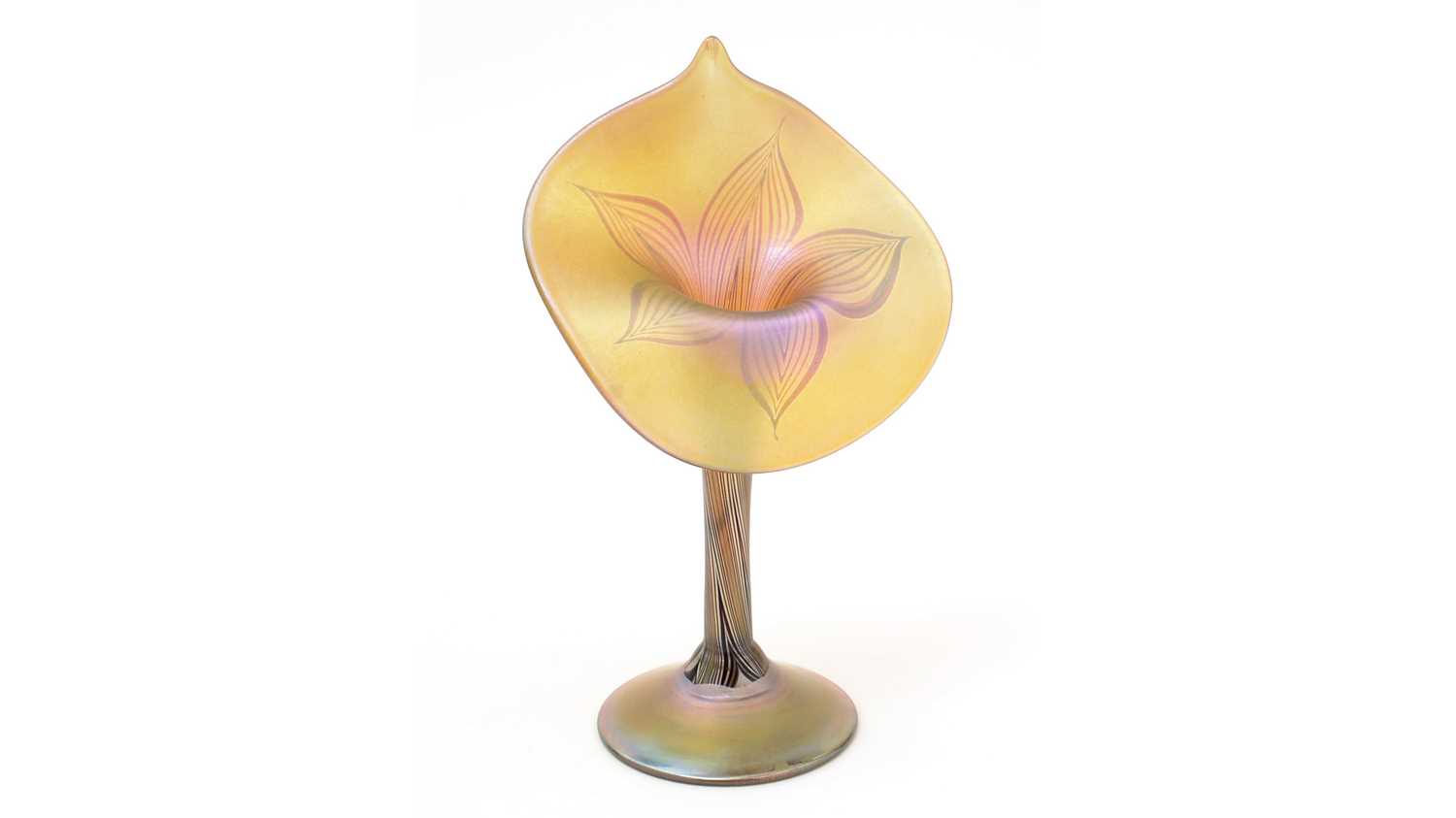 Lot 761 - Tiffany Jack-in the-Pulpit vase