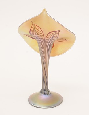 Lot 761 - Tiffany Jack-in the-Pulpit vase
