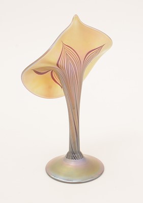 Lot 761 - Tiffany Jack-in the-Pulpit vase