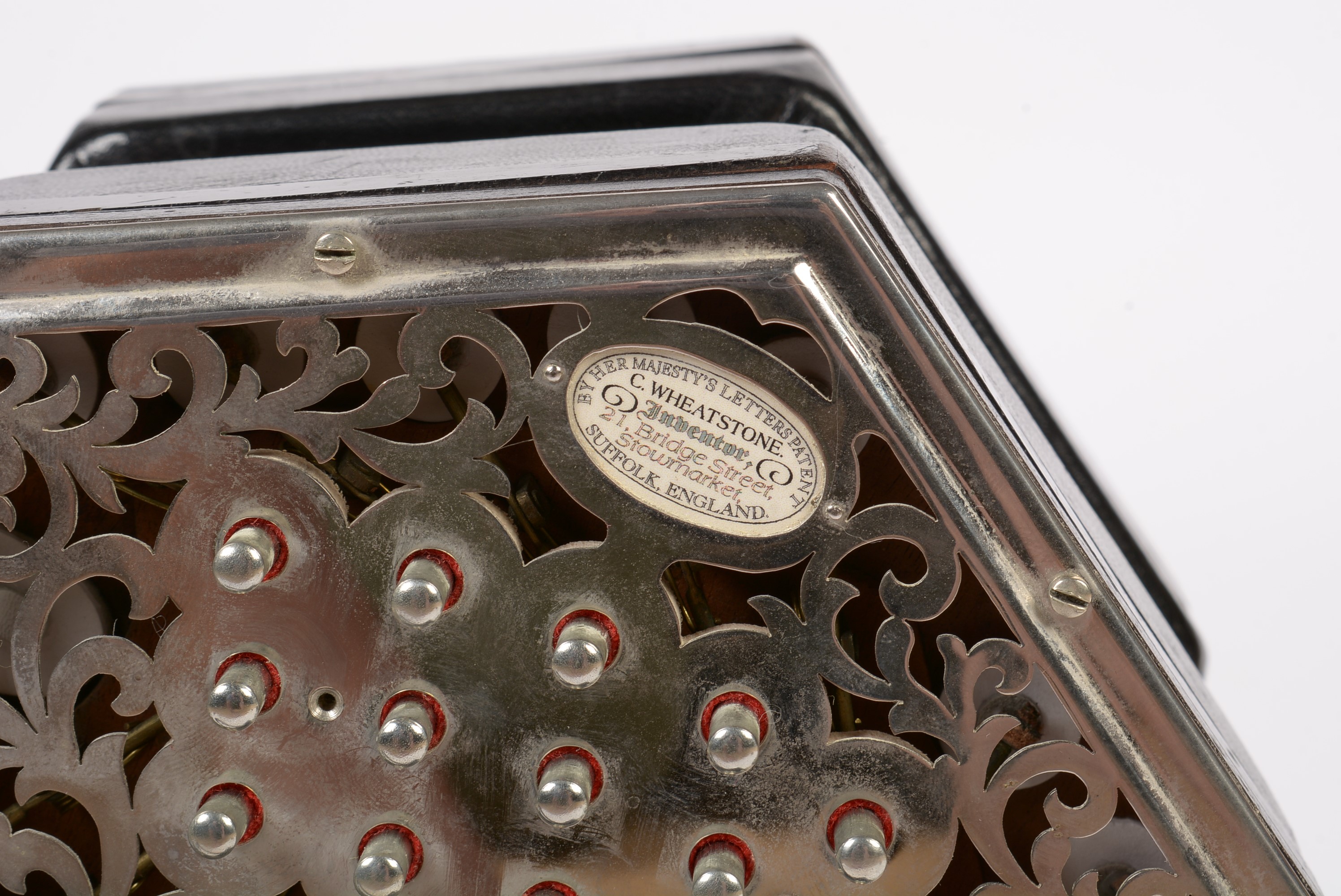 Lot 13 - Wheatstone 30 key Anglo Concertina