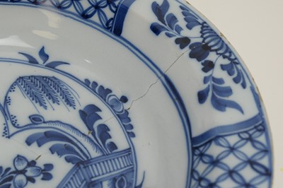 Lot 758 - English Delft bowl, Japanese small bow.