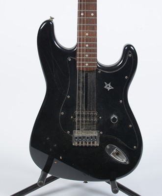 Lot 62 - Fender Squier Tom Delonge Stratocaster.