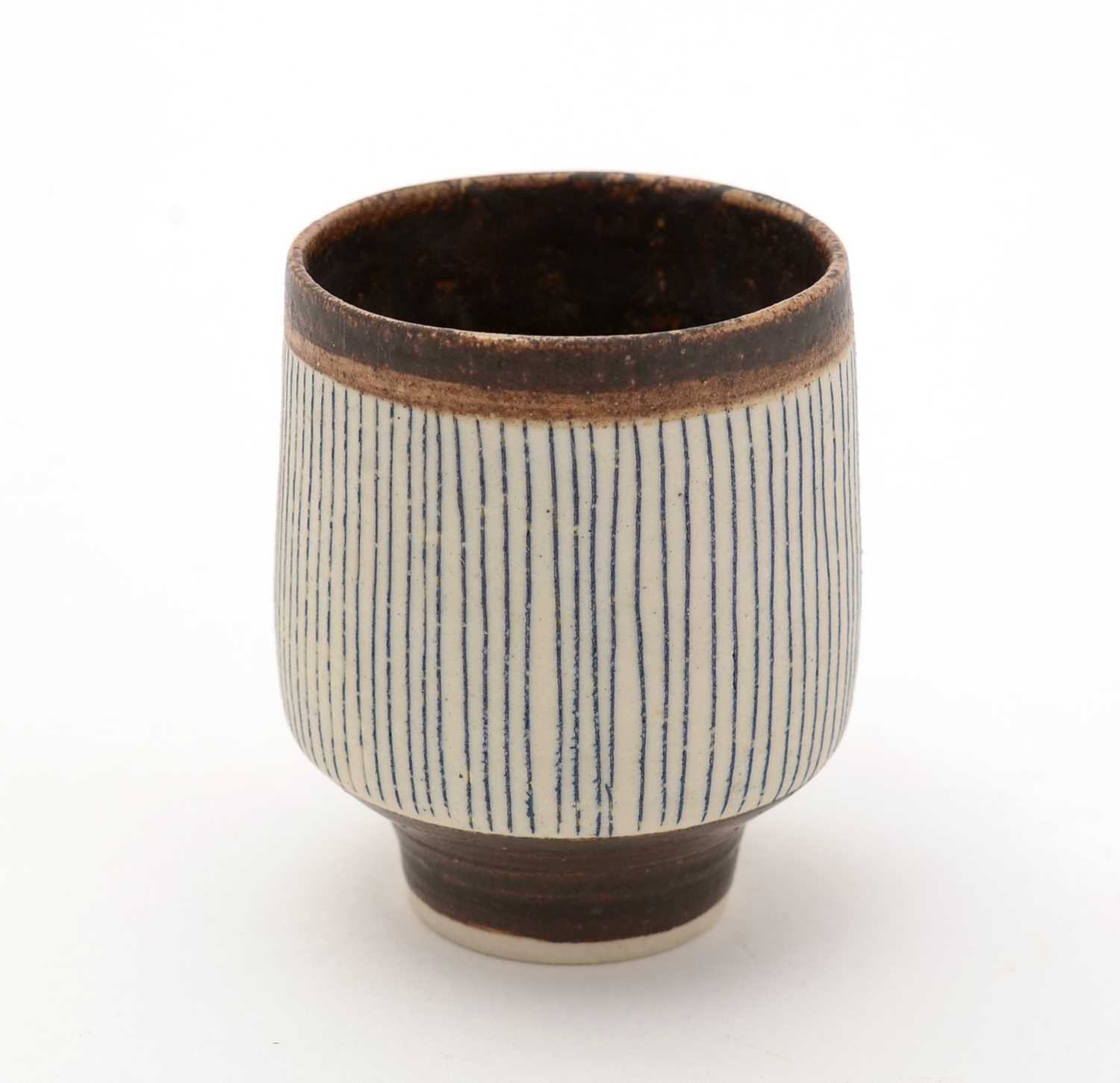 Lot 420 - Lucie Rie small porcelain cup
