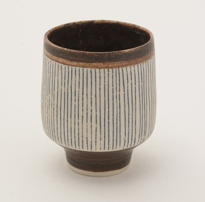 Lot 420 - Lucie Rie small porcelain cup