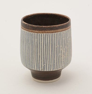 Lot 420 - Lucie Rie small porcelain cup