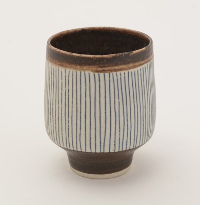 Lot 420 - Lucie Rie small porcelain cup