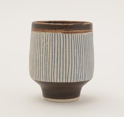 Lot 420 - Lucie Rie small porcelain cup