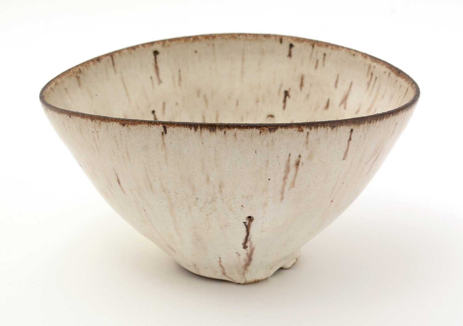 Lot 426 - Lucie Rie oval bowl
