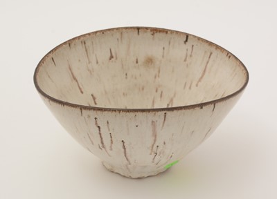 Lot 426 - Lucie Rie oval bowl