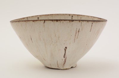 Lot 426 - Lucie Rie oval bowl