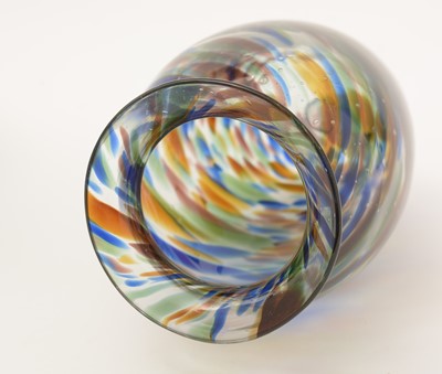 Lot 451 - Two Hartley Wood Sunderland glass vases