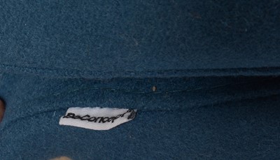 Lot 326 - BoConcept 'Shelly' armchair in teal blue upholstery