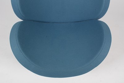 Lot 326 - BoConcept 'Shelly' armchair in teal blue upholstery