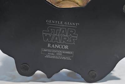 Lot 174 - Gentle Giant Ltd Star Wars Rancor statue