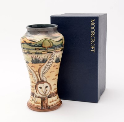 Lot 58 - Moorcroft Elergy pattern vase