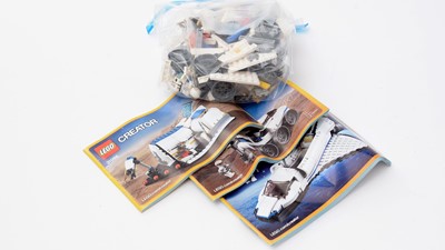 Lot 90 - LEGO City NASA's Lunar Gateway; and LEGO Creator Shuttle 3-in-1