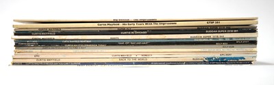 Lot 235 - A selection of Curtis Mayfield LPs.