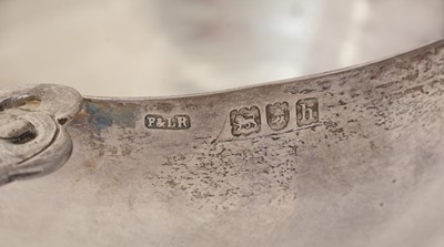 Lot 218 - An Edwardian Art Nouveau silver bowl.