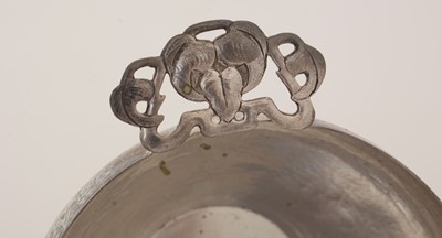 Lot 218 - An Edwardian Art Nouveau silver bowl.