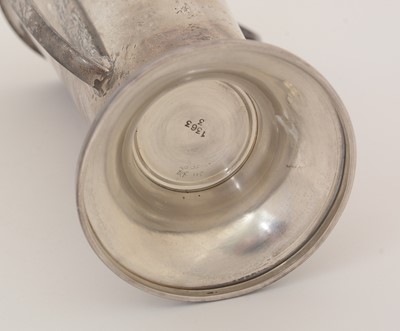 Lot 223 - An Elizabeth II silver Art Deco revival cup and cover.