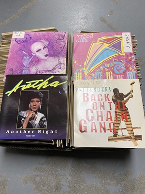 Lot 154 - 7" singles from the 50s, 60s, and 70s