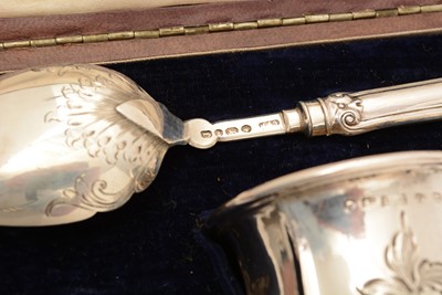 Lot 47 - A Victorian silver christening set