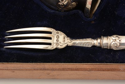 Lot 47 - A Victorian silver christening set