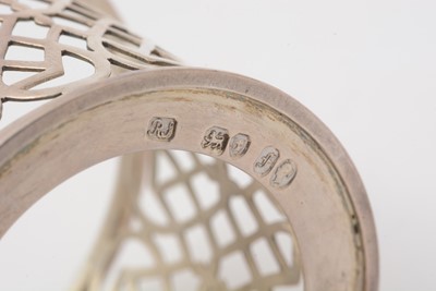Lot 35 - An assembled silver condiment set