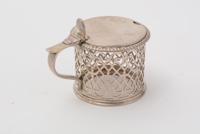 Lot 35 - An assembled silver condiment set
