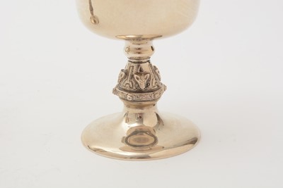 Lot 16 - A pair of Elizabeth II silver wire goblets