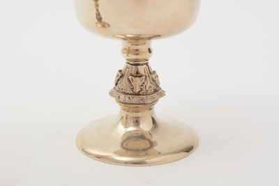 Lot 16 - A pair of Elizabeth II silver wire goblets