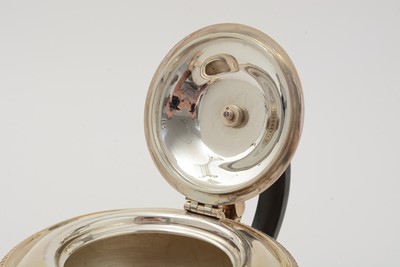 Lot 17 - An Elizabeth II silver four-piece tea and coffee service