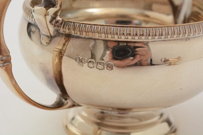 Lot 17 - An Elizabeth II silver four-piece tea and coffee service
