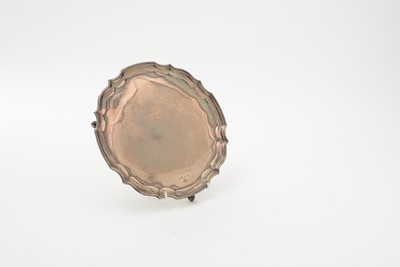 Lot 18 - An Elizabeth II silver salver