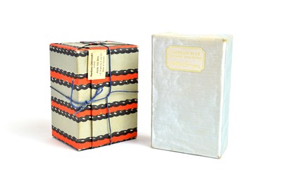 Lot 1103 - 1940s Christmas wrapped perfumes, "Pour Toi Seul" and "Carnegie Blue"