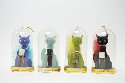 Lot 170 - A collection of Max Factor "Sophisti-cat" perfume presentations