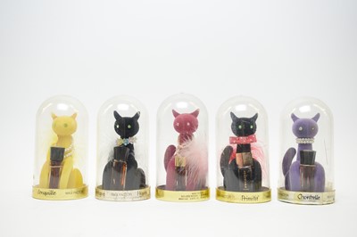 Lot 170 - A collection of Max Factor "Sophisti-cat" perfume presentations
