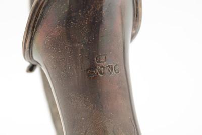 Lot 91 - A  late Victorian silver ewer