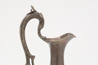 Lot 91 - A  late Victorian silver ewer