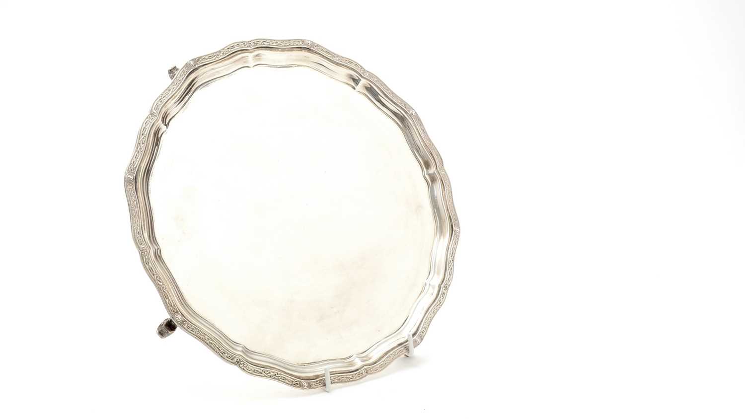 Lot 24 - Elizabeth II silver salver