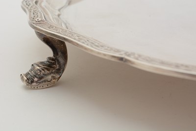 Lot 24 - Elizabeth II silver salver