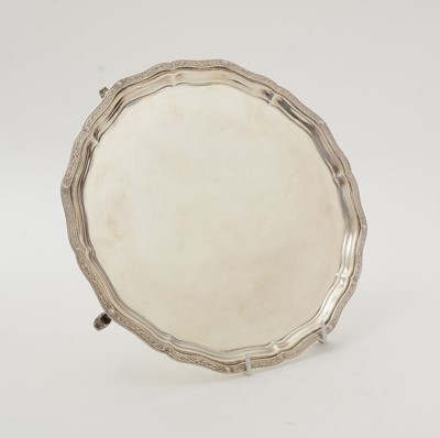 Lot 24 - Elizabeth II silver salver
